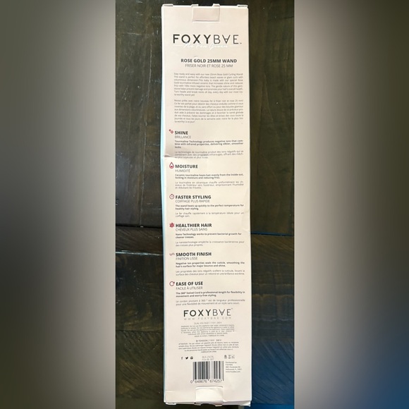 FoxyBae 25mm Rose Gold Wand - Picture 2 of 2